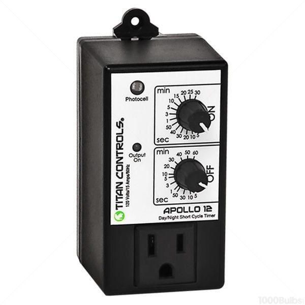 Titan Controls® Apollo® 12 – Short Cycle Timer With Photocell