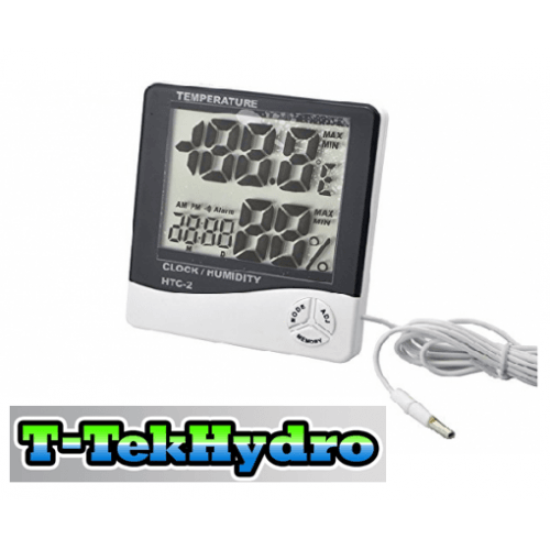 Clock-TemperatureHumidity Meter HTC-2