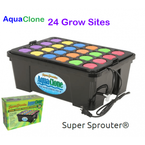Super Sprouter® Aqua Clone® Deep Water Cloner 24 Sites
