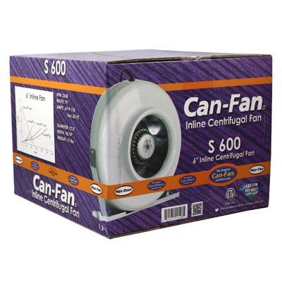 Can-Fan S-Series Fan 600 183CFM