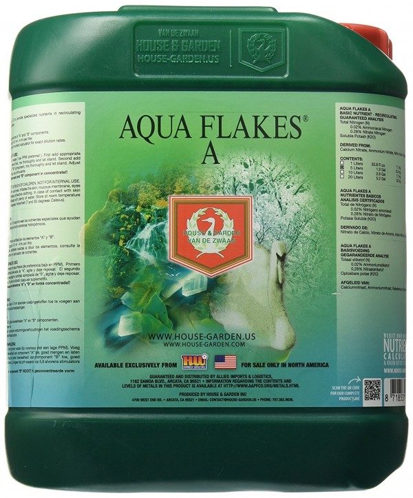 House & Garden Aqua Flakes A 5L